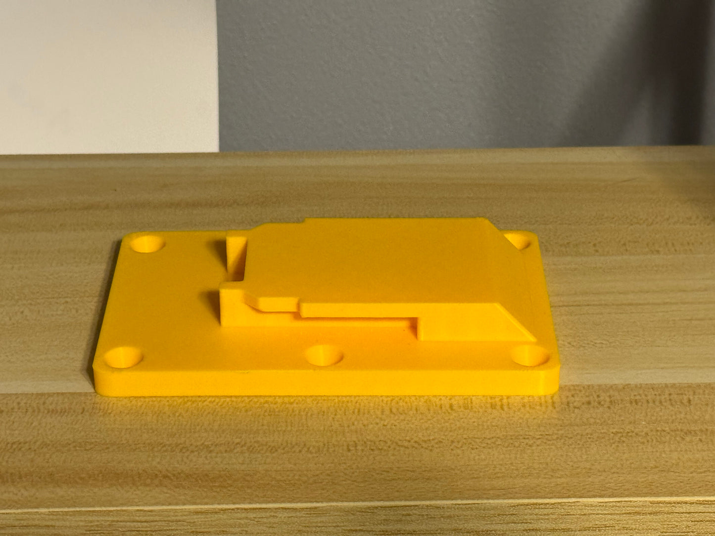 Dewalt tool and battery mount.